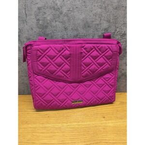 Vera Bradley Handbag‎ Tote Fuchsia Microfiber